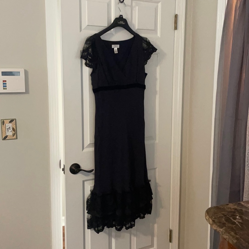 Loft Black Dress size 10